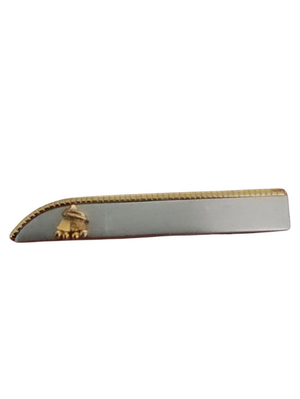 Vintage Anson Two-Tone Tie Clip / Tie Bar – Gold & Silver Tone